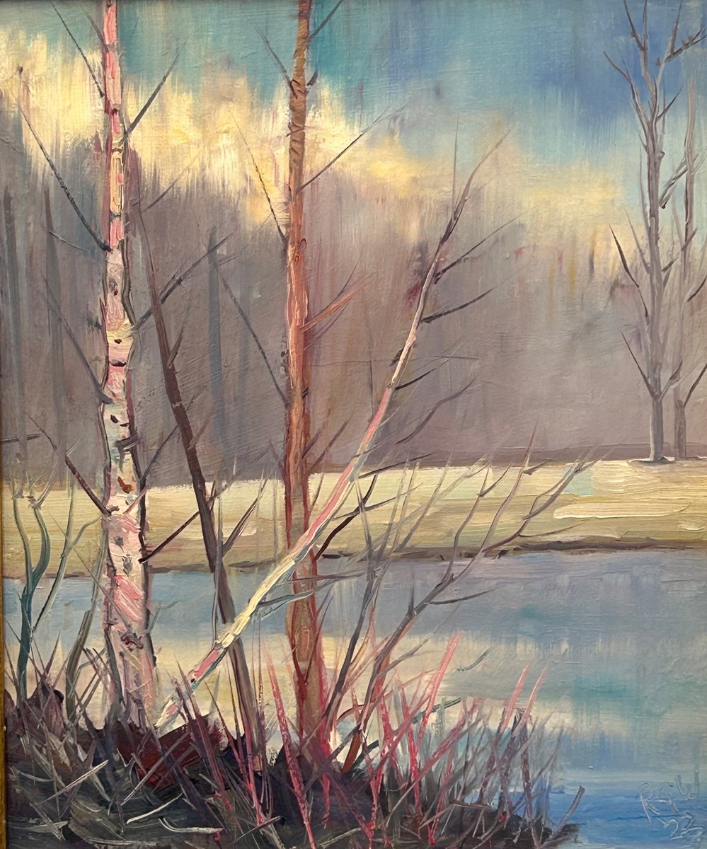 Anglesey Winter By Robert Wells, 14 X 15, Artwork For Sale On Artfinder