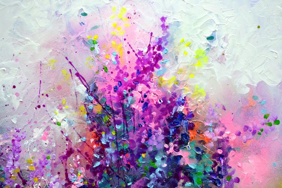 Abstract Flower Field