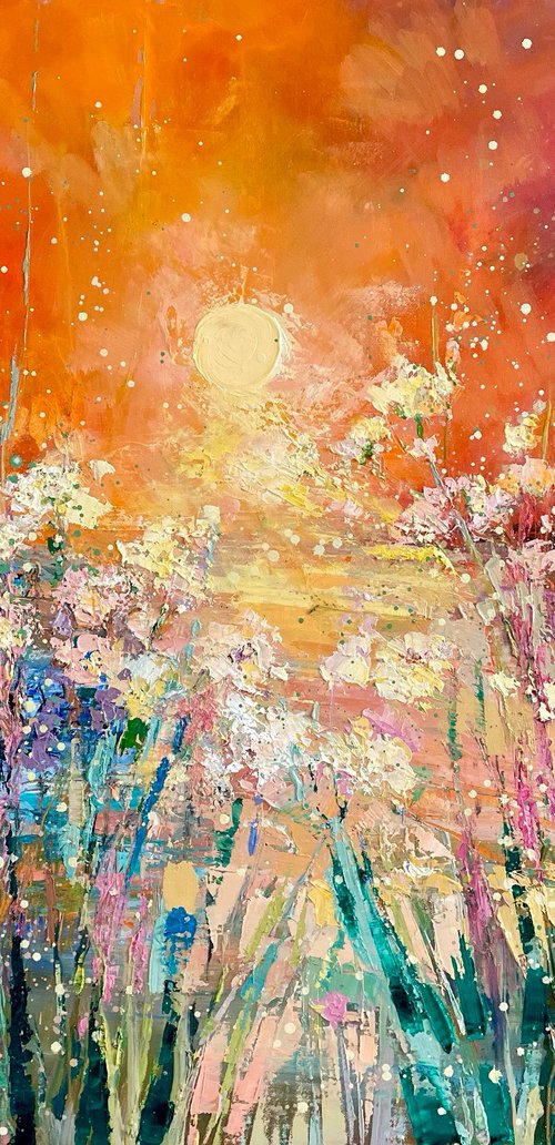 Sunlit Meadow by Ewa Czarniecka