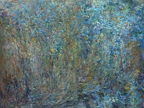 Blue grass #5 by Marina Podgaevskaya
