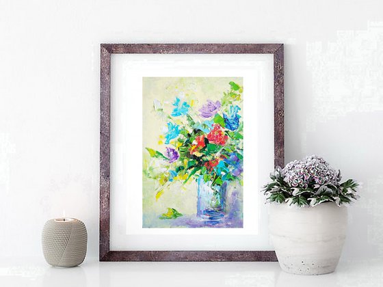 Floral Bouquet Painting