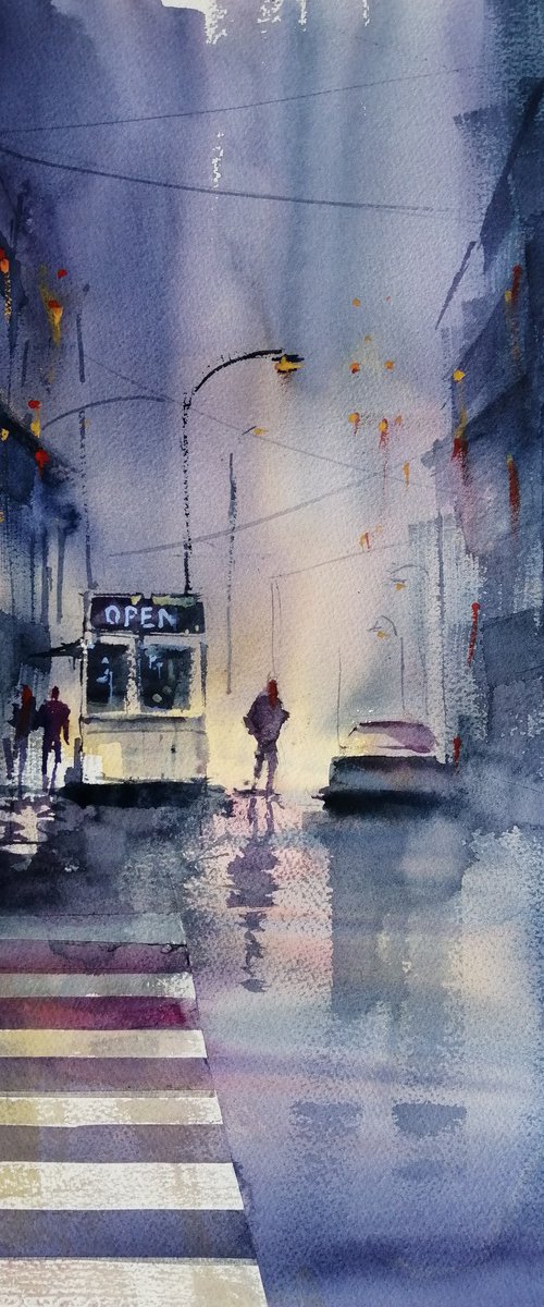 an imaginary city 76 by Giorgio Gosti