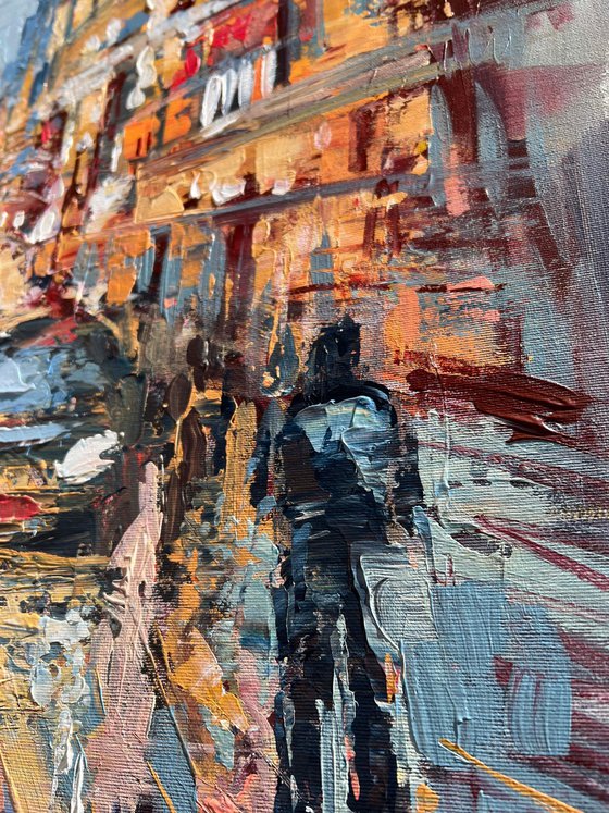 Rainy City Reflections