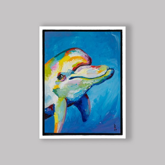 DOLPHIN SMILE(FRAMED)