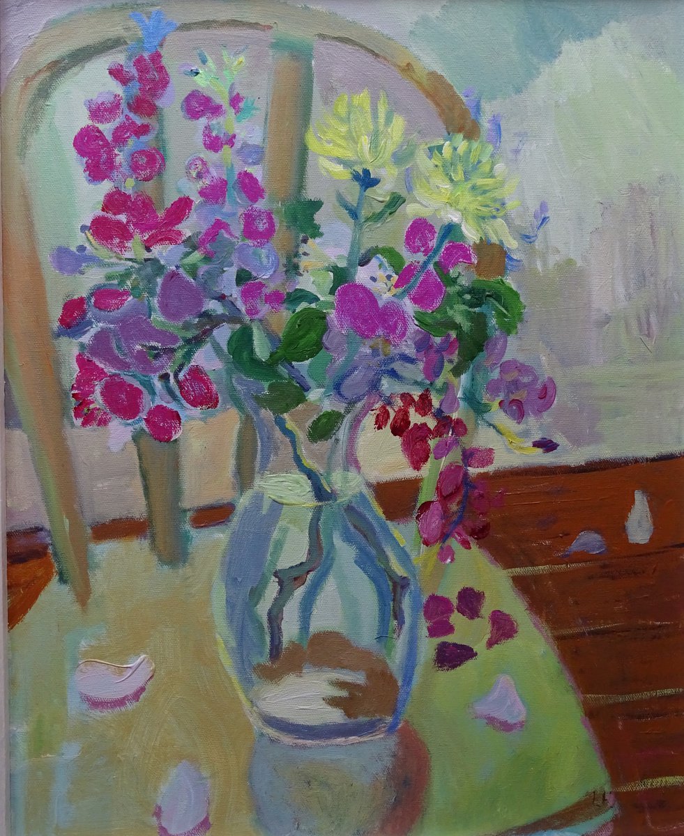 Blush of Flowers by Lynda Hopkins