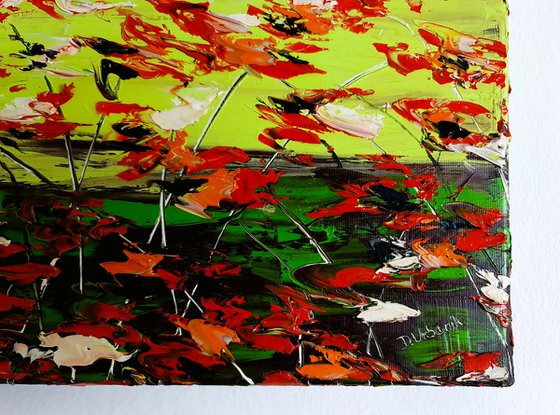 A Meadow Full Of Poppies 1