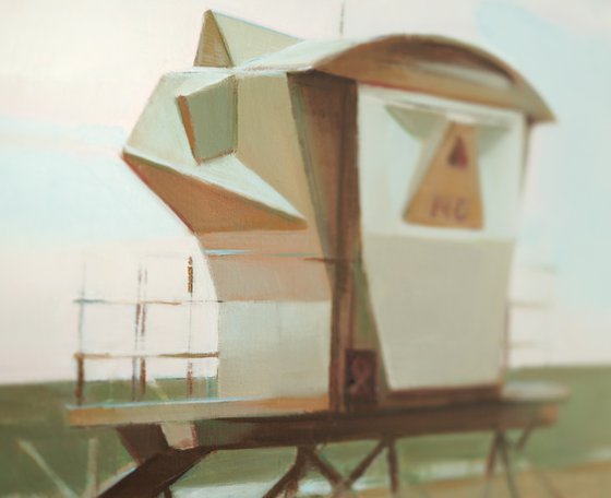 Early morning Lifeguard Tower