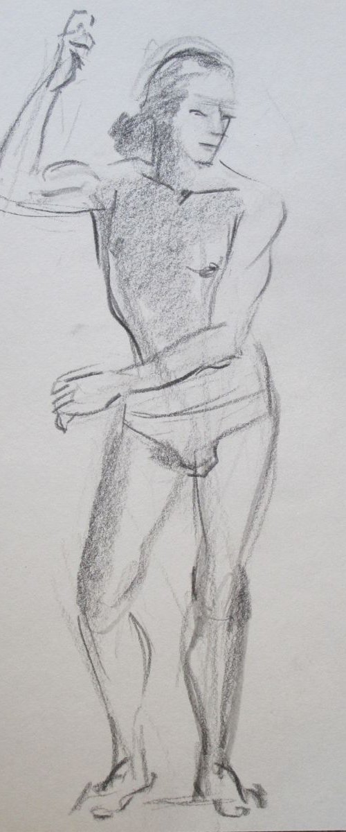 Front Male Nude by Ara Shahkhatuni