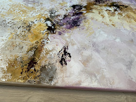 Golden Ochre in Lavender Mist