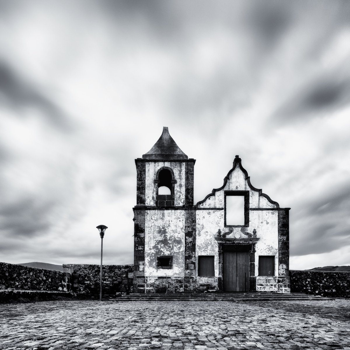 Impressionistic Photograph , Abandoned Renaissance Church By Karim Carella, 33 X 33, Artwork For Sale On Artfinder