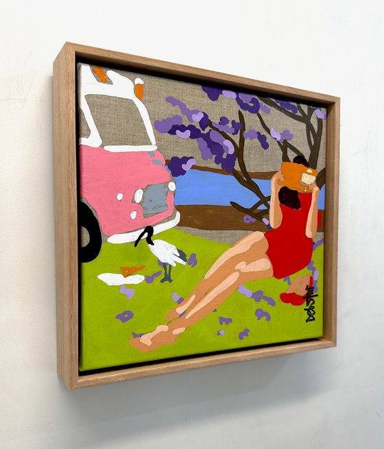 Lady in Red - Sweet Escape 33.5cm x 33.5cm