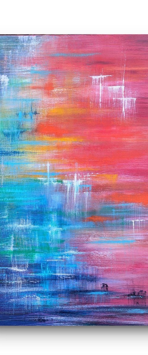 Vibrancy, Abstract by Mel Graham