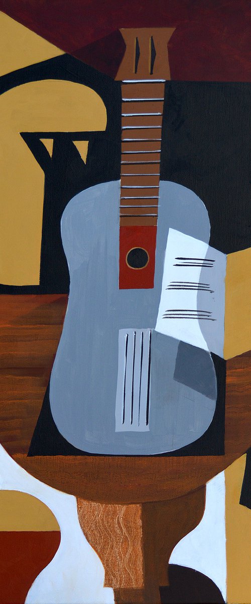 Guitar and Mouse by Vadim Vaskovsky