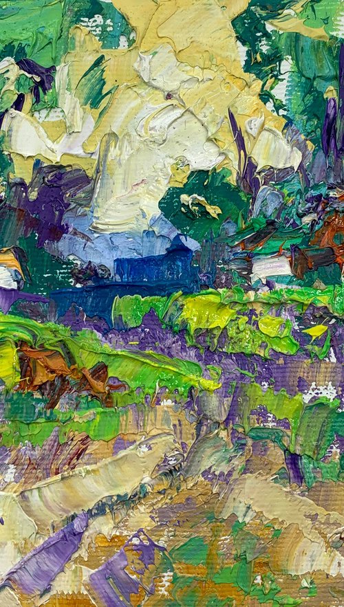 Edge of the Village by Kalenyuk Alex