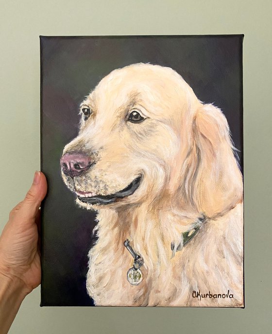 Smiling dog