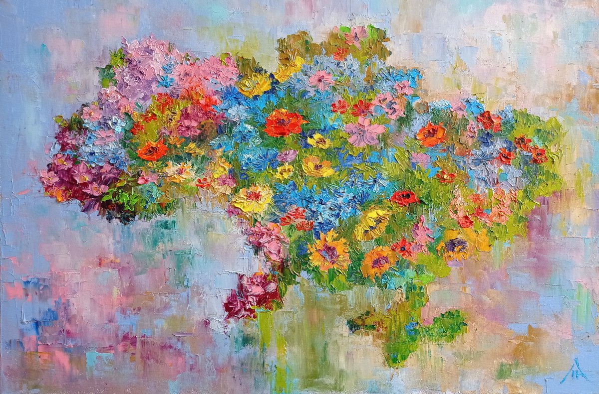 Blooming Ukraine by Liubov Ponomareva