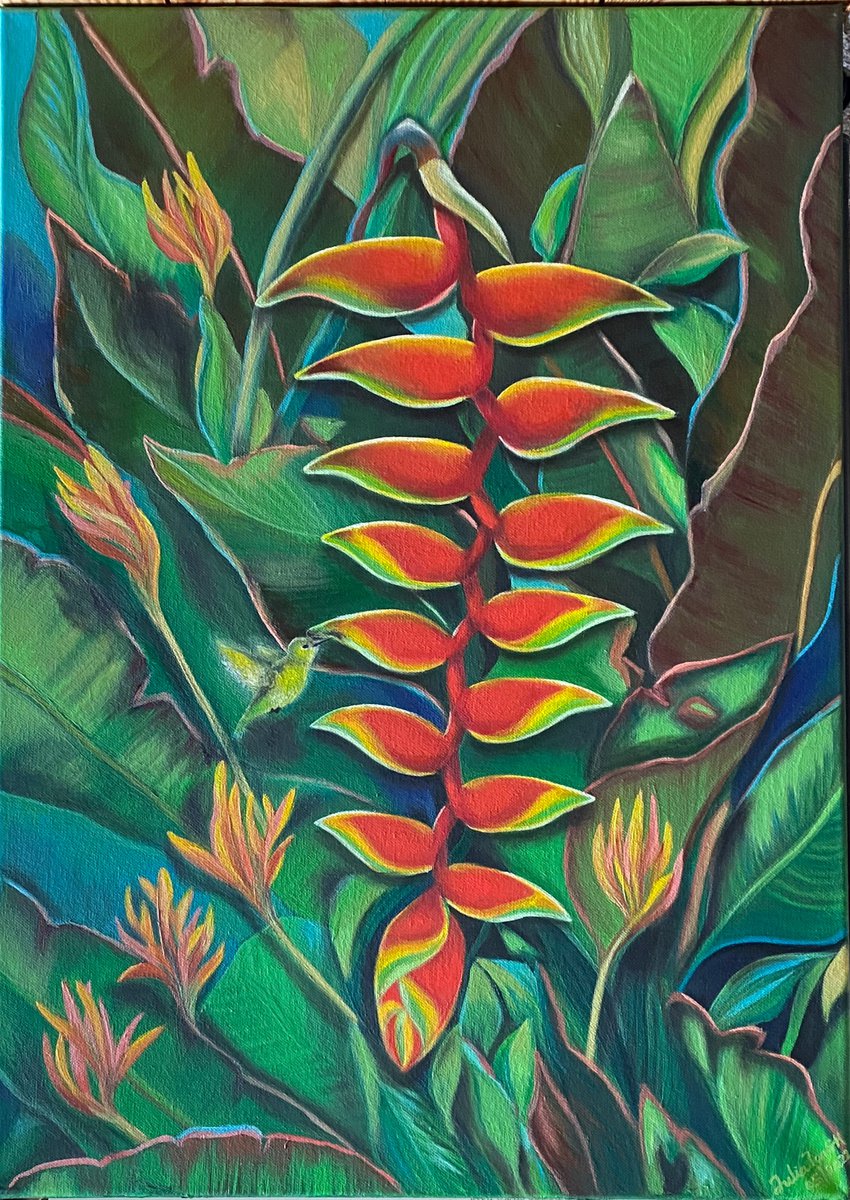 Portrait of Heliconia by Julia Tan SH