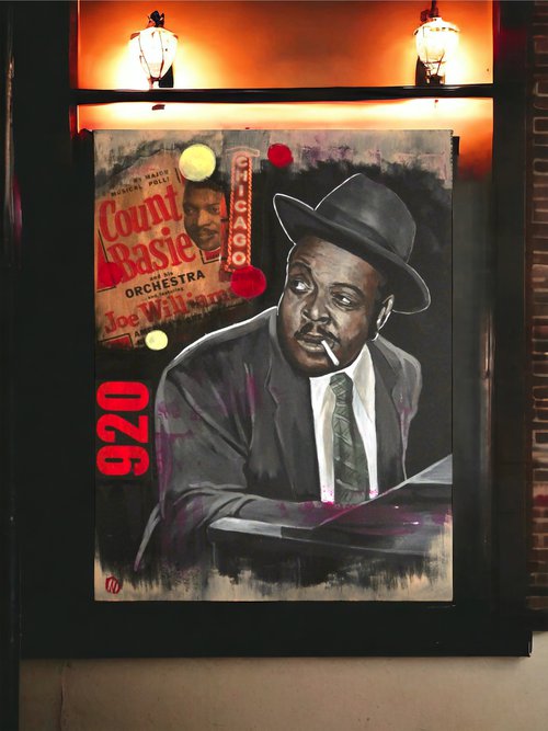 Count Basie by Peter Campbell Saunders