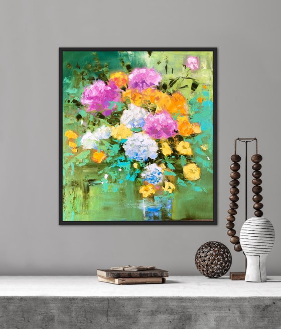 Still life with flowers