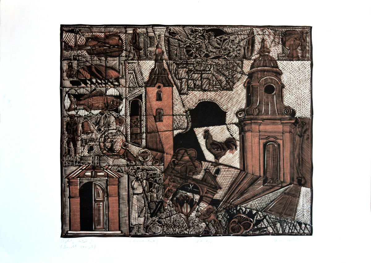 Baroque towers by Zoltan Csomos
