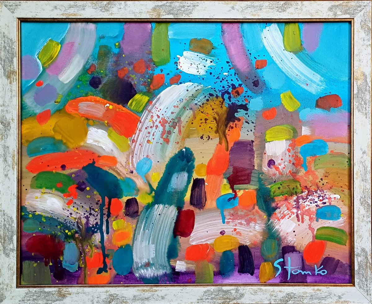  Impression-Iv By Stanislav Bojankov, 22 X 18, Artwork For Sale On Artfinder