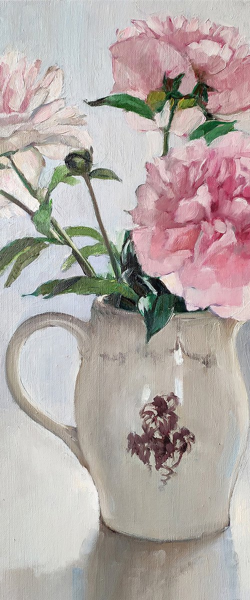 Bunch of peonies by Anna Belan