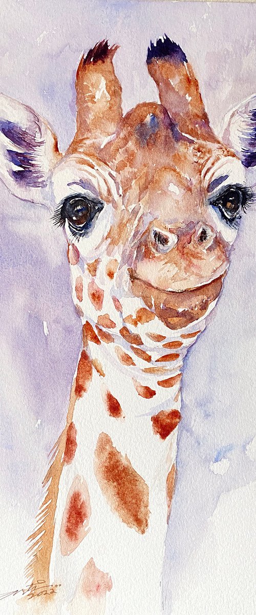 Young Giraffe Mezzie by Arti Chauhan