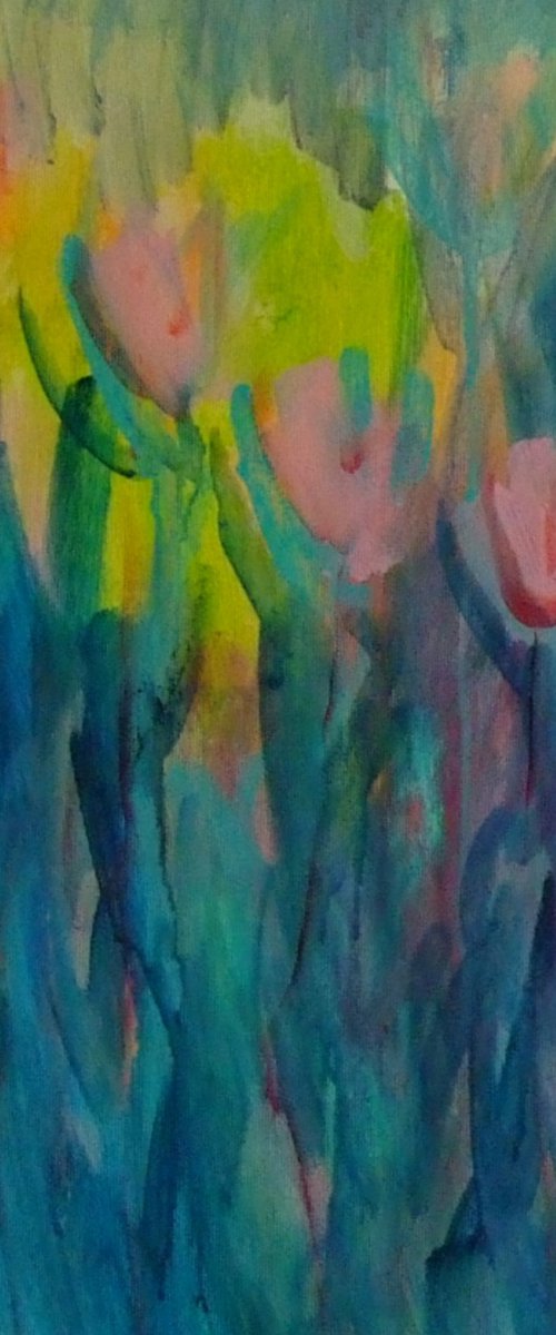 Flowers in Gentle Light by Marina Krylova