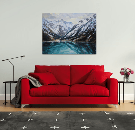 In silence of mountains