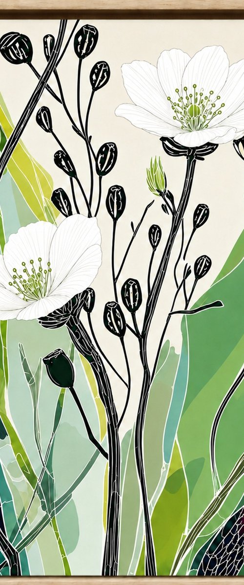Dance of Poppies #4 by V+V Kniazievi