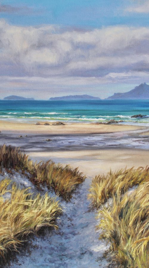 Mangawhai Heads Beach by Kristen Olson Stone