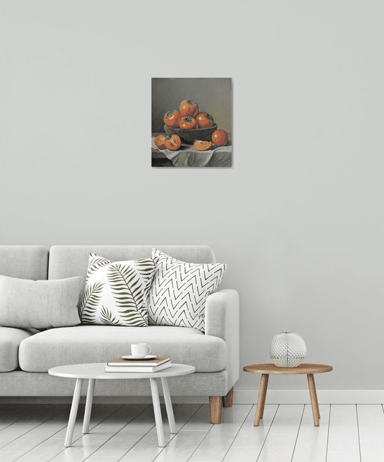A Bowl of Persimmons