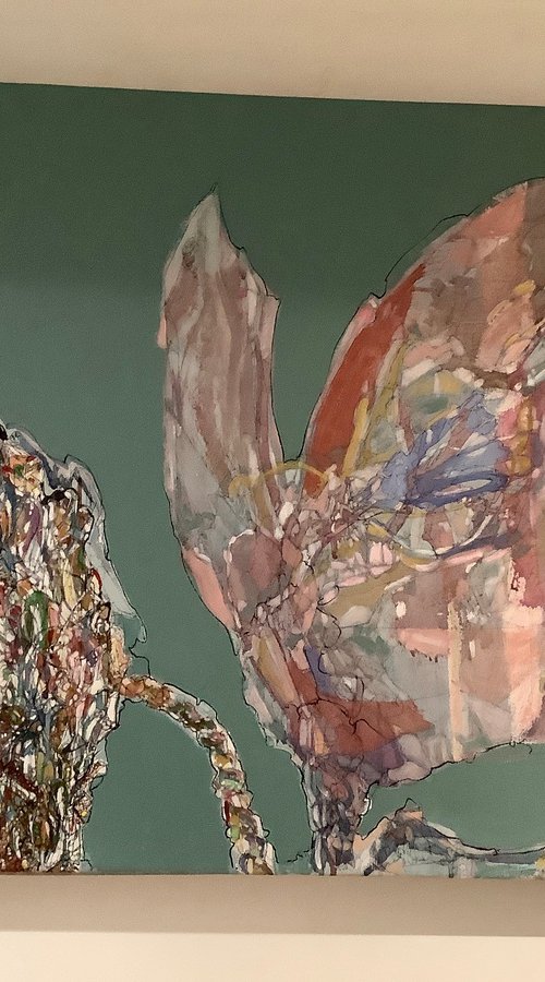 Summer sun flowers by Caroline Lazzarini