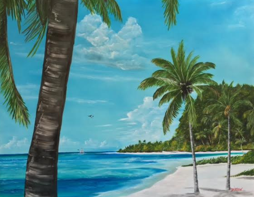 A Tropical Paradise by Lloyd Dobson