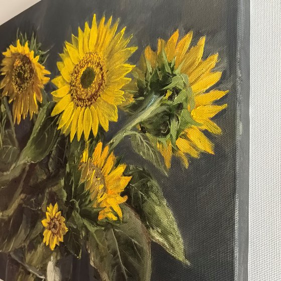 Sunflowers bouquet
