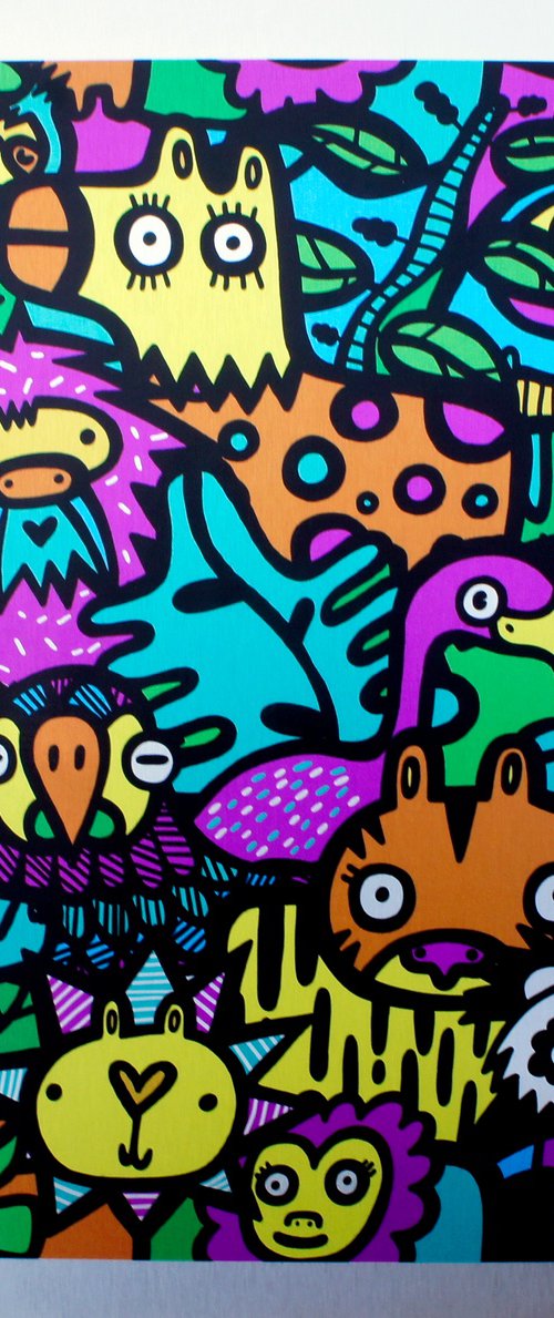 Maximalist Jungle by Kev Munday