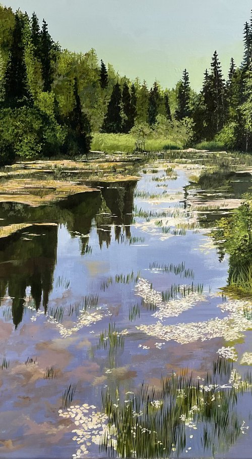 Marshlands near Sudbury by Anne Shaughnessy