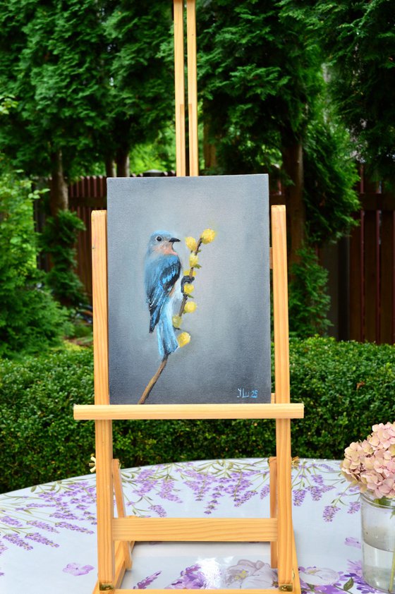 Bird on the willow