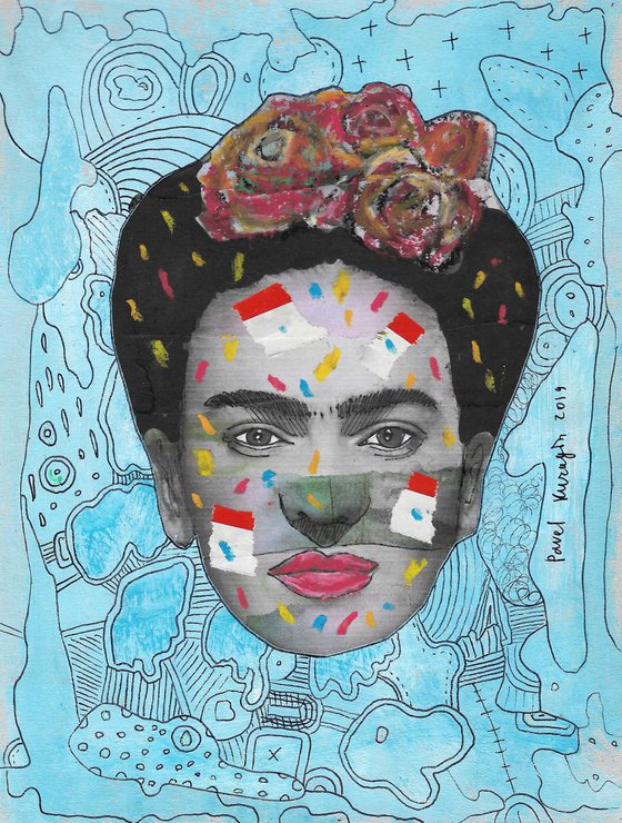 Portrait of Frida Kahlo #56