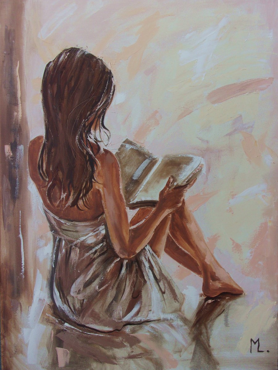 Summer Story By Monika Luniak, 24 X 31, Artwork For Sale On Artfinder