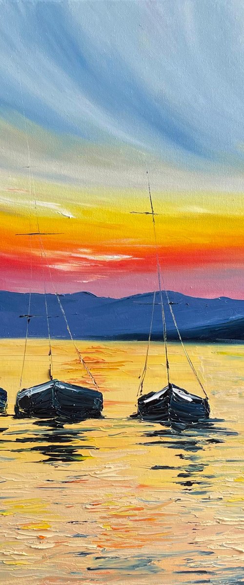Yachts by Anastasiia Novitskaya