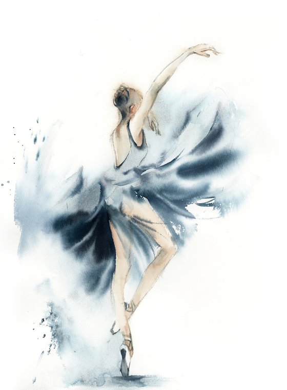 Ballerina in Blue n.6