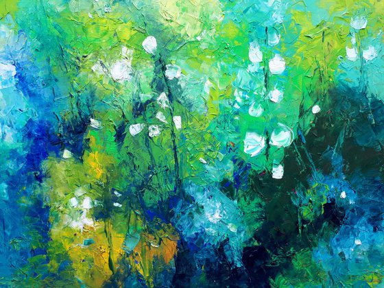 Lily of the valley (100x100cm)