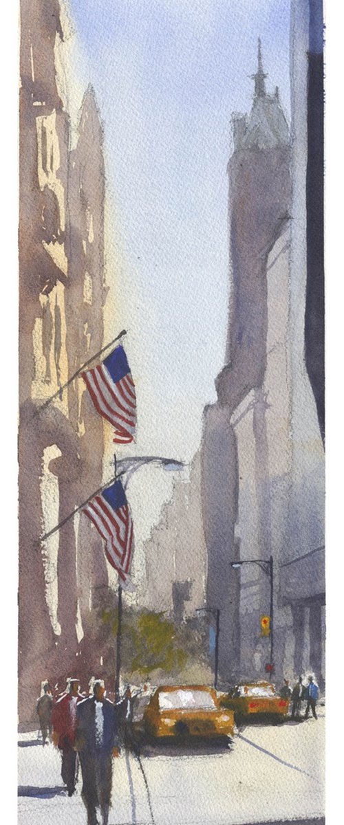 NYC 53rd and 5th Avenue by CJ Davis