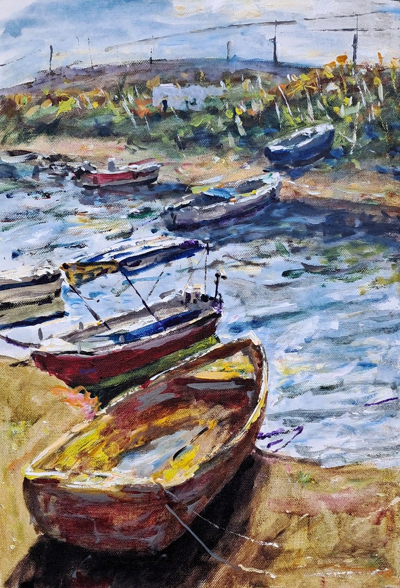  In And Out By Dimitris Voyiazoglou, 17 X 20, Artwork For Sale On Artfinder