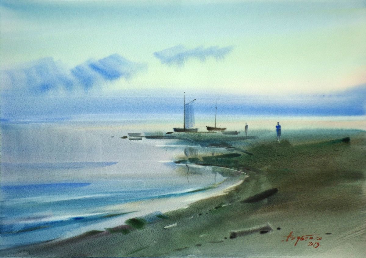 Azov seascape by Andrey Zubenko