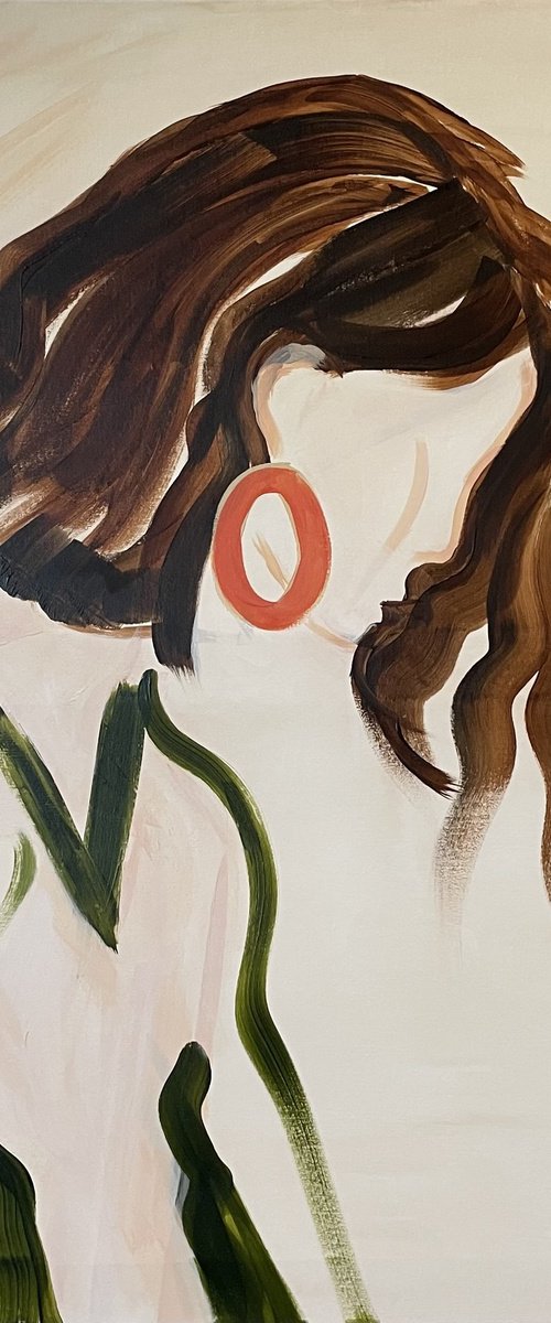 A Pop of Red by Elise Mendelle