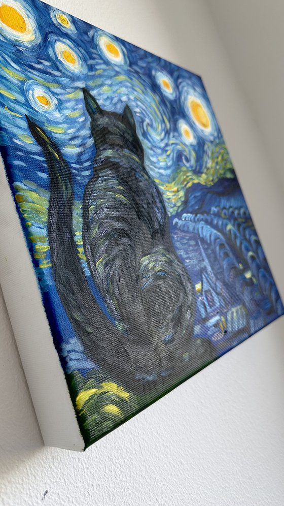 Starry Night Visitor
