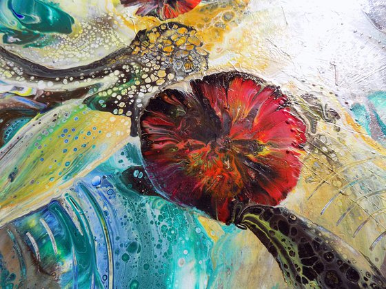 The energy of flowers