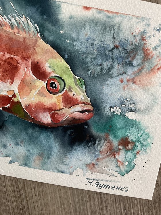 Sea devil, fish , magic